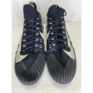 Nike Alpha Menace Elite AJ6547-001 limited color Silver/Black/white Size 13